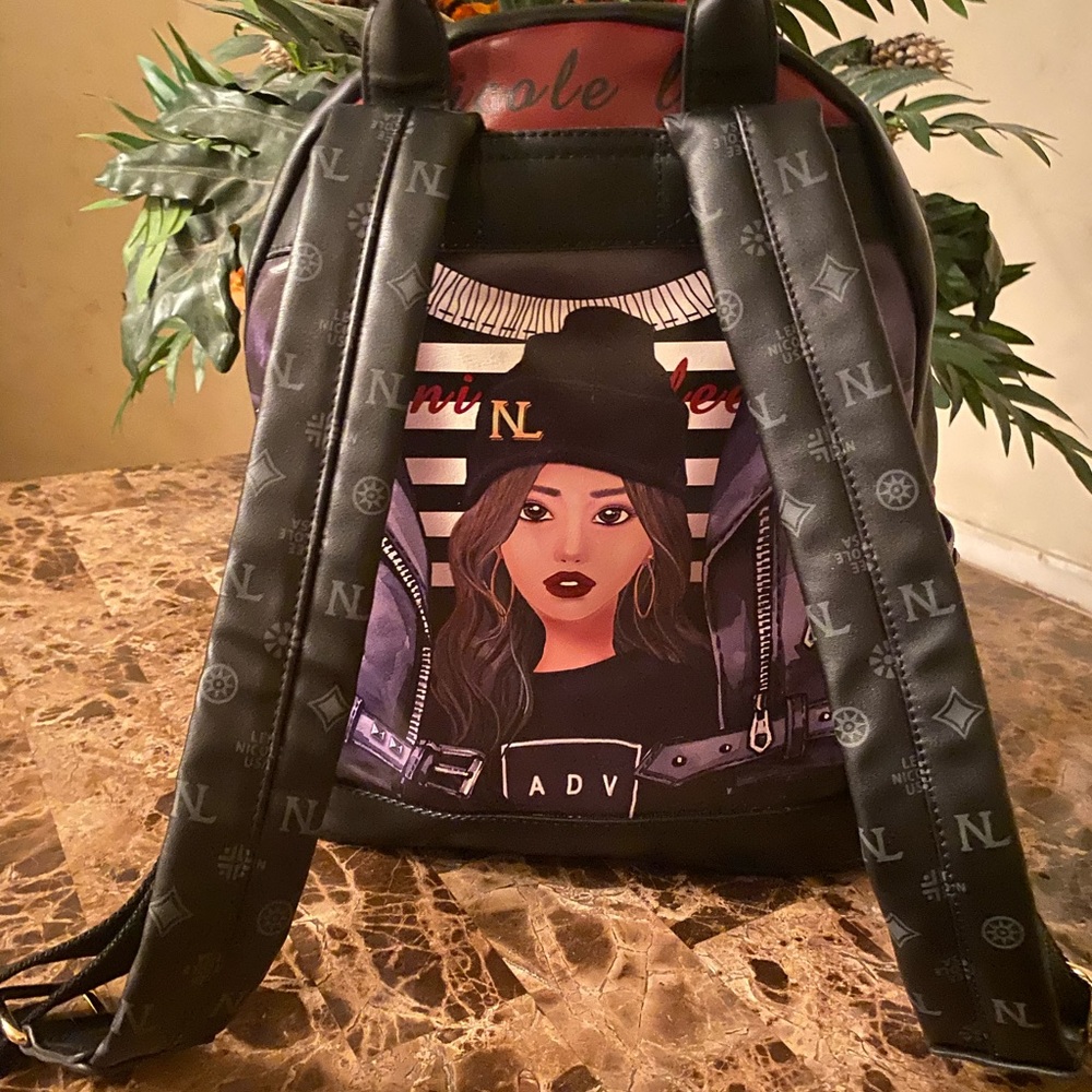 Large Beautiful Nicole Lee Backpack - image 3